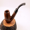 Bent Billiard Greek Briar Smoking Pipe Alexander Model 112C