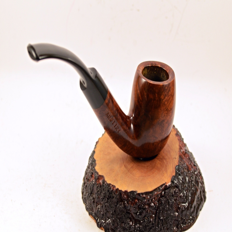 Bent Billiard Greek Briar Smoking Pipe Alexander Model 112C