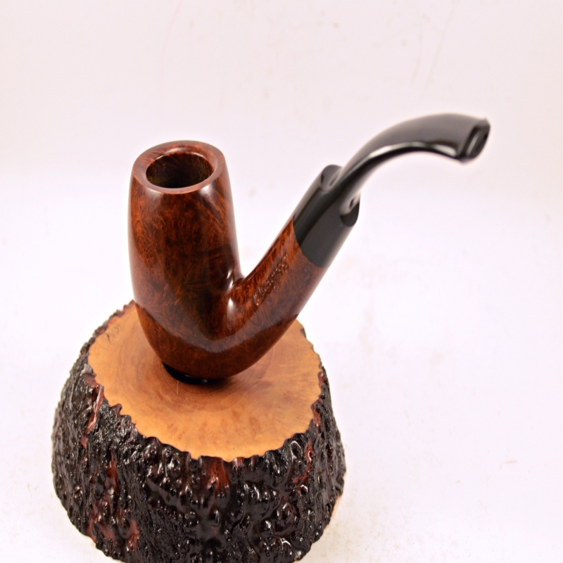Bent Billiard Greek Briar Smoking Pipe Alexander Model 112C