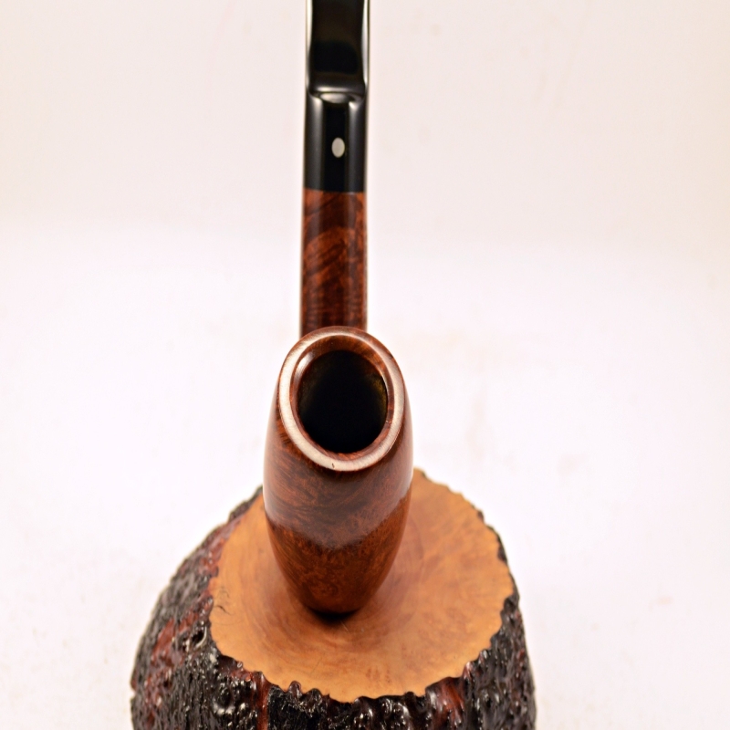 Bent Billiard Greek Briar Smoking Pipe Alexander Model 112C
