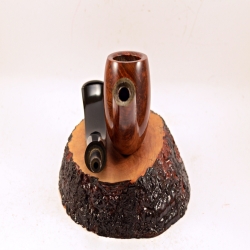 Bent Billiard Greek Briar Smoking Pipe Alexander Model 112C