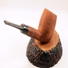 Billiard Straight Smoking Pipe Greek Briar No Filter Alexander Model 121B