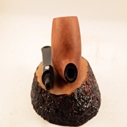 Billiard Straight Smoking Pipe Greek Briar No Filter Alexander Model 121B