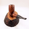Billiard Straight Smoking Pipe Greek Briar No Filter Alexander Model 96D