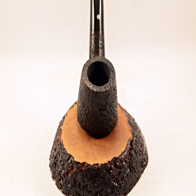 Bent Volcano Smoking Pipe Greek Briar No Filter Alexander Model 113B