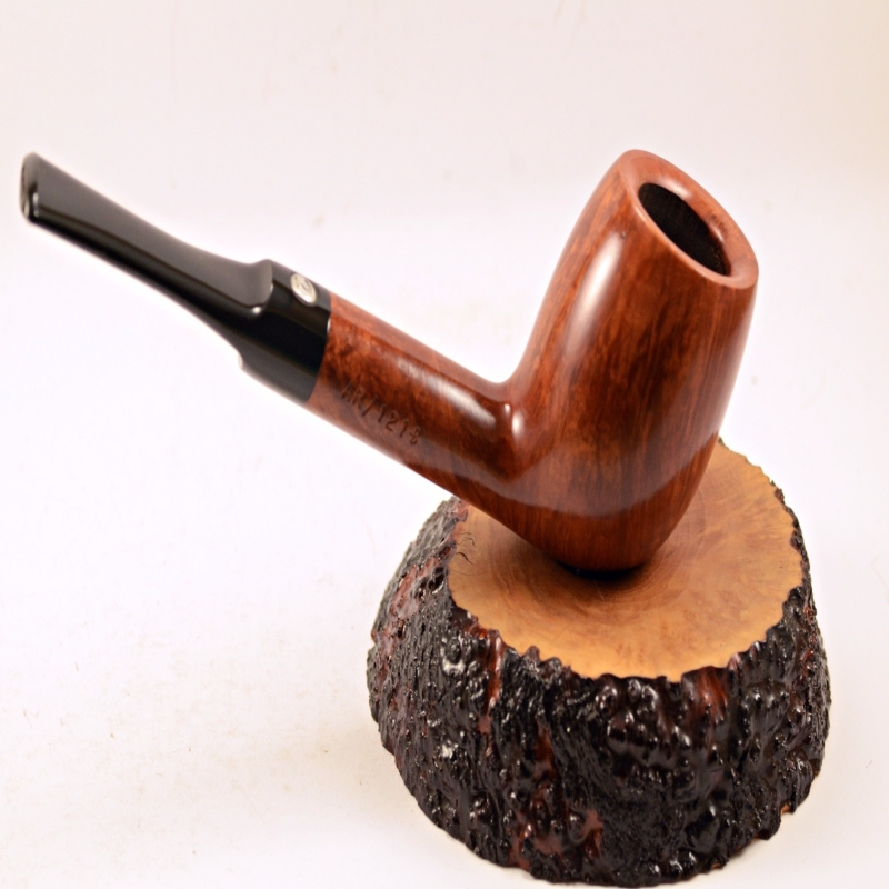 Billiard Straight Smoking Pipe Greek Briar No Filter Alexander Model 121B