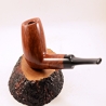 Billiard Straight Smoking Pipe Greek Briar No Filter Alexander Model 121B