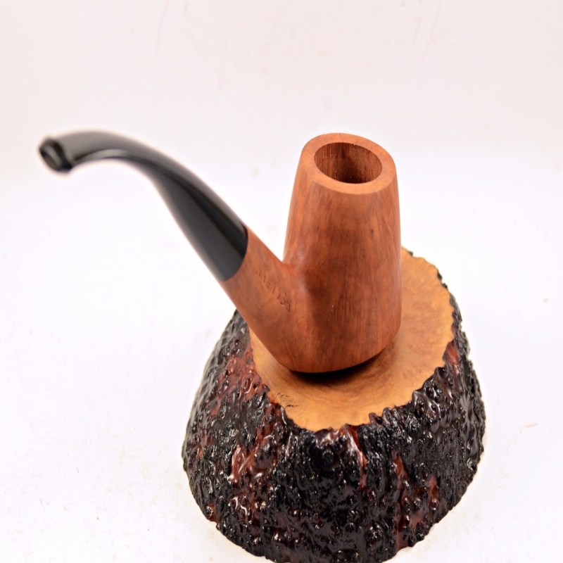 Bent Volcano Smoking Pipe Greek Briar No Filter Alexander Model 113B