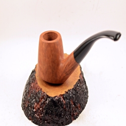 Bent Volcano Smoking Pipe Greek Briar No Filter Alexander Model 113B