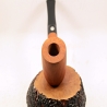 Pot Straight Smoking Pipe Greek Briar No Filter Alexander Model 87Β