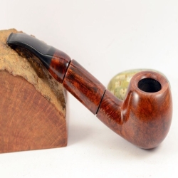 Hygrocool Smoking Pipe Greek Briar 9mm Filter Model 636C