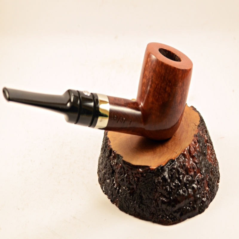 Pot Straight Smoking Pipe Greek Briar No Filter Alexander Model 71C