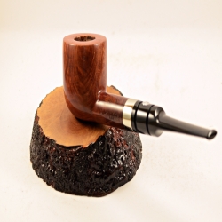 Pot Straight Smoking Pipe Greek Briar No Filter Alexander Model 71C