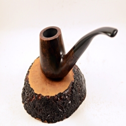 Bent Volcano Smoking Pipe Greek Briar No Filter Alexander Model 113B