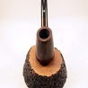 Bent Volcano Smoking Pipe Greek Briar No Filter Alexander Model 113B