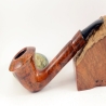 Hygrocool Calabash Smoking Pipe Greek Briar 9mm Filter Model 642