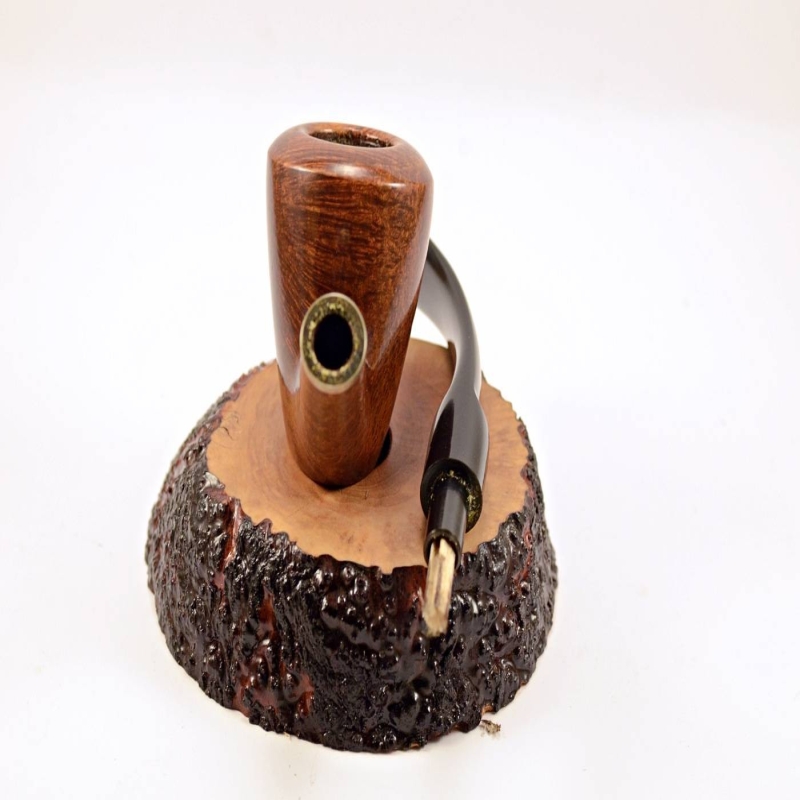 Sitter Smoking Pipe Greek Briar 6mm Filter 102C