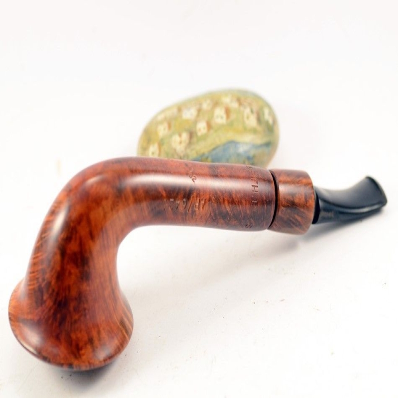 Hygrocool Calabash Smoking Pipe Greek Briar 9mm Filter Model 642