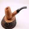 Billiard Semi Bent  Smoking Pipe Greek Briar Alexander Grade A