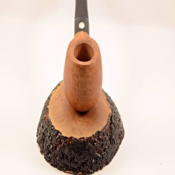 Billiard Semi Bent  Smoking Pipe Greek Briar Alexander Grade A