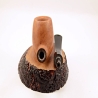 Billiard Semi Bent  Smoking Pipe Greek Briar Alexander Grade A