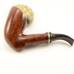 Hygrocool Smoking Pipe Greek Briar 9mm Filter Model 627C