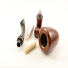 Hygrocool Smoking Pipe Greek Briar 9mm Filter Model 627C