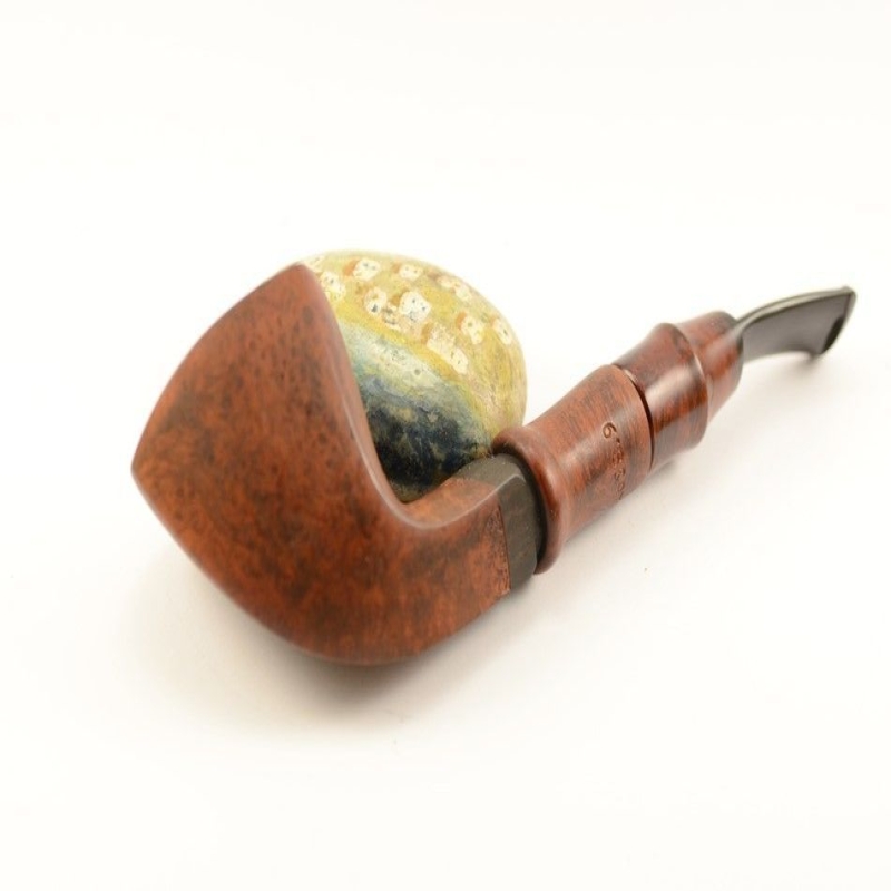 Hygrocool Smoking Pipe Greek Briar 9mm Filter Model 639C