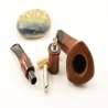 Hygrocool Smoking Pipe Greek Briar 9mm Filter Model 639C
