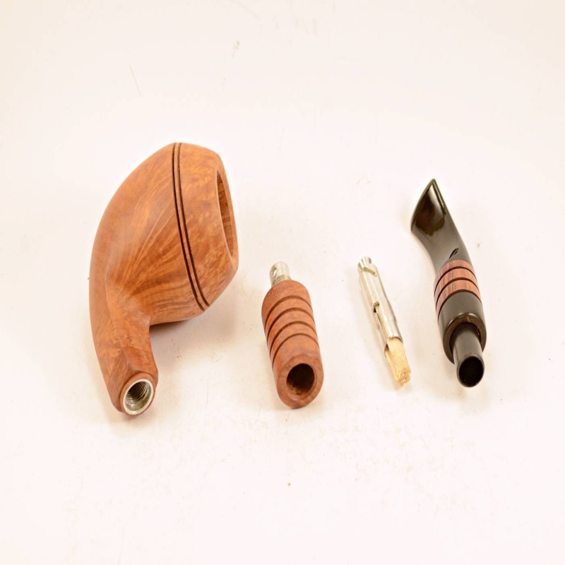 Hygrocool Smoking Pipe Greek Briar 9mm Filter No640A