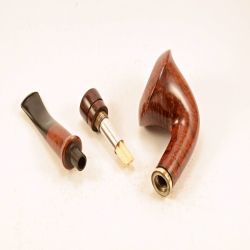 Hygrocool Calabash Smoking Pipe Greek Briar 9mm Filter Model 912C