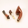 Hygrocool Calabash Smoking Pipe Greek Briar 9mm Filter Model 912C