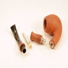 Hygrocool Smoking Pipe Greek Briar 9mm Filter Model 606C