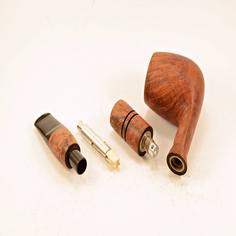 Hygrocool Smoking Pipe Greek Briar 9mm Filter Model 611B