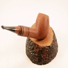 Hygrocool Billiard Smoking Pipe Greek Briar 9mm Filter Model 910B