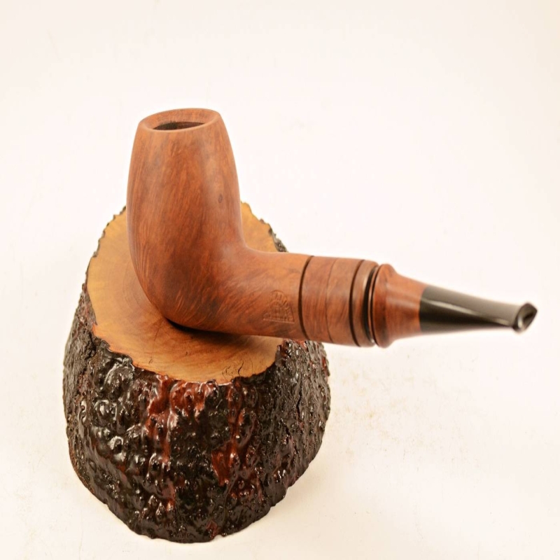 Hygrocool Billiard Smoking Pipe Greek Briar 9mm Filter Model 910B