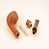 Hygrocool Billiard Smoking Pipe Greek Briar 9mm Filter Model 910B