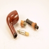 Hygrocool Smoking Pipe Greek Briar 9mm Filter Model 935C