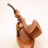 Hygrocool Calabash Smoking Pipe Greek Briar 9mm Filter Model 916A