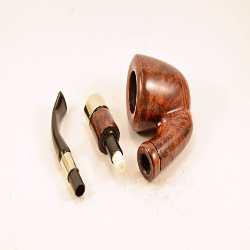 Hygrocool Smoking Pipe Greek Briar 9mm Filter Model 543C