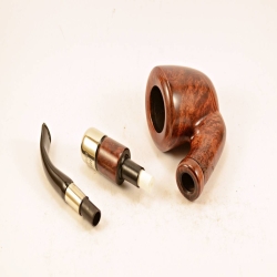 Hygrocool Smoking Pipe Greek Briar 9mm Filter Model 543C