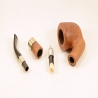 Hygrocool Smoking Pipe Greek Briar 9mm Filter Model 543A