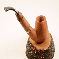 Hygrocool Smoking Pipe Greek Briar 9mm Filter Model 508A