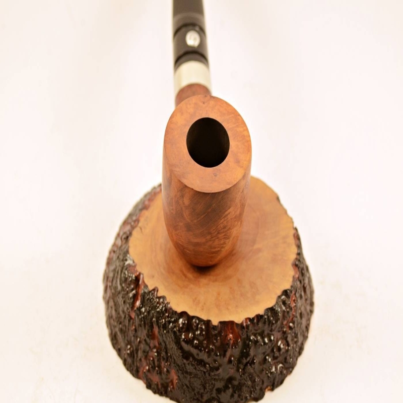 Pot Straight Smoking Pipe Greek Briar No Filter Alexander Model 87B