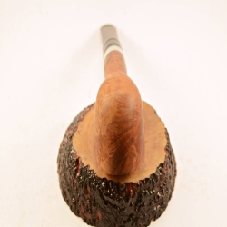 Pot Straight Smoking Pipe Greek Briar No Filter Alexander Model 87B