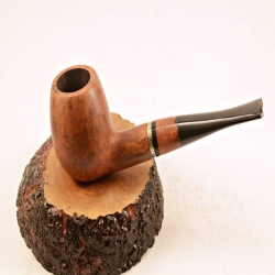 Billiard 9mm Filter Straight Smoking Pipe Greek Briar Alexander Model 135B