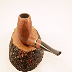 Billiard 9mm Filter Straight Smoking Pipe Greek Briar Alexander Model 135B