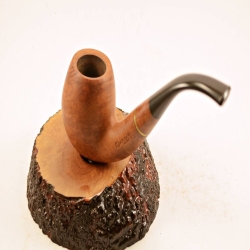 Bent Billiard 6mm Filter Smoking Pipe Greek Briar Alexander