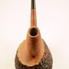 Bent Billiard 6mm Filter Smoking Pipe Greek Briar Alexander