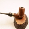 Pot Straight Smoking Pipe Greek Briar No Filter Alexander Model 71C